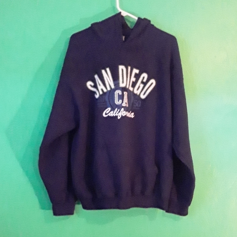 Gildan San Diego Navy Hoodie